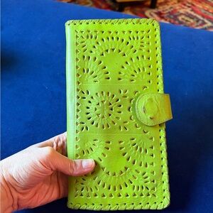 Cleobella Lime Green Wallet